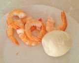 Foto del paso 3 de la receta Salmorejo con langostinos