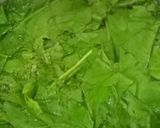 A picture of step 1 of Rice flour and Palak Masala Paratha.