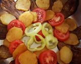 صورة لخطوة 5 من وصفة المقلوبة السورية 🍆🍅