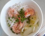 Hình bước làm 5 của món Bún 3 Con Tôm