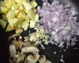 A picture of step 4 of BBQ Mushrooms in Apple Mushroom Sauce.