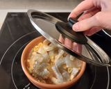 A picture of step 6 of Gambas al Ajillo.