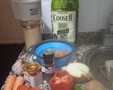Foto del paso 1 de la receta: Lentejas con arroz al mejor modo con chorizo