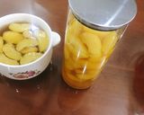 Hình bước làm 4 của món Trà đào tự ngâm 🍑