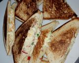 A picture of step 1 of Egg sandwich.