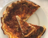 Foto del paso 5 de la receta: Quiche de jamón ibérico y champiñón de mi papi