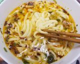 Hình bước làm 6 của món Bánh canh xương hầm