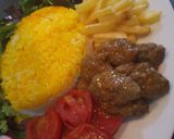 عکس مرحله 3 از دستور کباب (بشقابی) تابه ای زعفرونی
