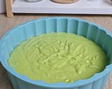 Foto langkah ke 4 dari resep Ongol Ongol Ubi Pandan Cokelat Cake.