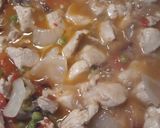 A picture of step 4 of Plum Chicken.
