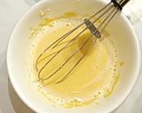 A picture of step 2 of Besan laddu.