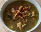Foto langkah ke 6 dari resep Soto Babat dan Tetelan Kepala Sapi (lengkap dg cara membersihkan babat jadi putih bersih).