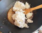 A picture of step 2 of Bagoong Fried Rice.