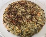 Foto del paso 4 de la receta: Tortilla de lechuga con berenjena asada a la andaluza