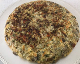 Foto del paso 4 de la receta: Tortilla de lechuga con berenjena asada a la andaluza