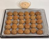 A picture of step 19 of Protein Power Chickpea Appes with Coconut Peanut Chutney (Kala chana breakfast).