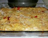 A picture of step 6 of Cherry Peach Dump Cake.