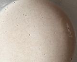 A picture of step 3 of Kunun Alkama (Wheat-gruel).