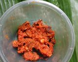 Foto langkah ke 4 dari resep Nasi Bakar Cumi.