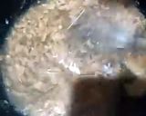 A picture of step 8 of Badami steam tikka with spicy rice.