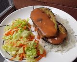 Foto del paso 10 de la receta: Berenjenas🍆rellenas de queso🧀con salsa estilo coreano🍚