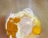 Foto langkah ke 2 dari resep Donat labu kuning, empuk.