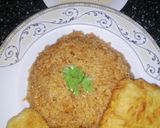 صورة لخطوة 4 من وصفة السمك الفيليه مع ارز الصيديه وسطلة الطحينه❤
