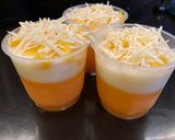 Foto langkah ke 5 dari resep Puding mangga keju.