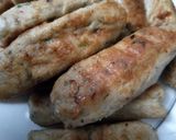 A picture of step 5 of Chicken Seekh Kabab.