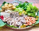 Hình bước làm 5 của món Bún Đậu Mắm Tôm