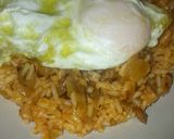 Foto del paso 7 de la receta Arroz encebollado con panceta y champiñones