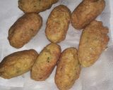 Foto del paso 1 de la receta: Arroz con croquetas de papa y de guiso de arroz