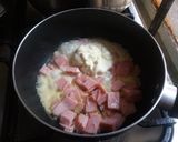 Foto del paso 4 de la receta: Fideos con salsas: Boloñesa y jamón crema