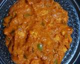 Paneer capsicum sabji recipe step 10 photo