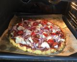 Polenta pizza (gluténmentes) recept fázis 5 fotója
