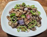 Foto langkah ke 7 dari resep Tumis Terong Cabe Gendot.