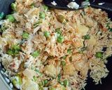 A picture of step 1 of Makhana Dum pulao.