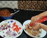 A picture of step 18 of CHATPATA RAJMA WRAP/RED KIDNEY BEANS BURRITOS.