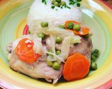 Foto del paso 5 de la receta: Pollo arvejado con arroz blanco