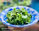 Hình bước làm 3 của món Rau Rừng Luộc