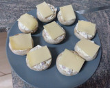 Foto del paso 5 de la receta: Champiñones rellenos de mascarpone y jamón