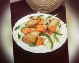 A picture of step 4 of My vegetable awara.