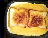 Foto langkah ke 3 dari resep Kimchi Toast.
