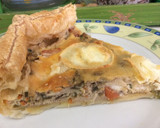 Foto del paso 4 de la receta: Quiche de hojaldre con berenjena y queso de cabra🍆🐏