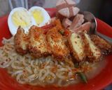 Foto langkah ke 7 dari resep Supermie ramen 🍜🥰.