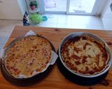 Foto del paso 6 de la receta: Tarta de 🍖 Jamón y queso y Tarta de Calabaza 🎃