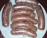 A picture of step 10 of Homemade beef sausages.