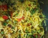 A picture of step 3 of Peas potato pulao pulav.