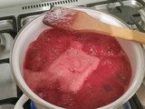 Mermelada de fresas y moras
