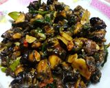 Foto langkah ke 3 dari resep Oseng Keong.